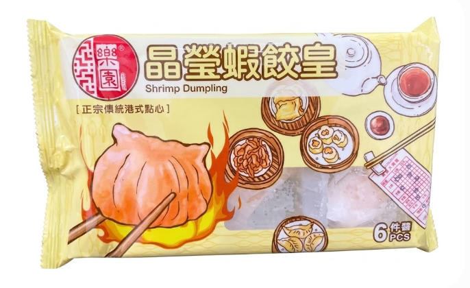 樂園 晶瑩蝦餃王 (六件裝)