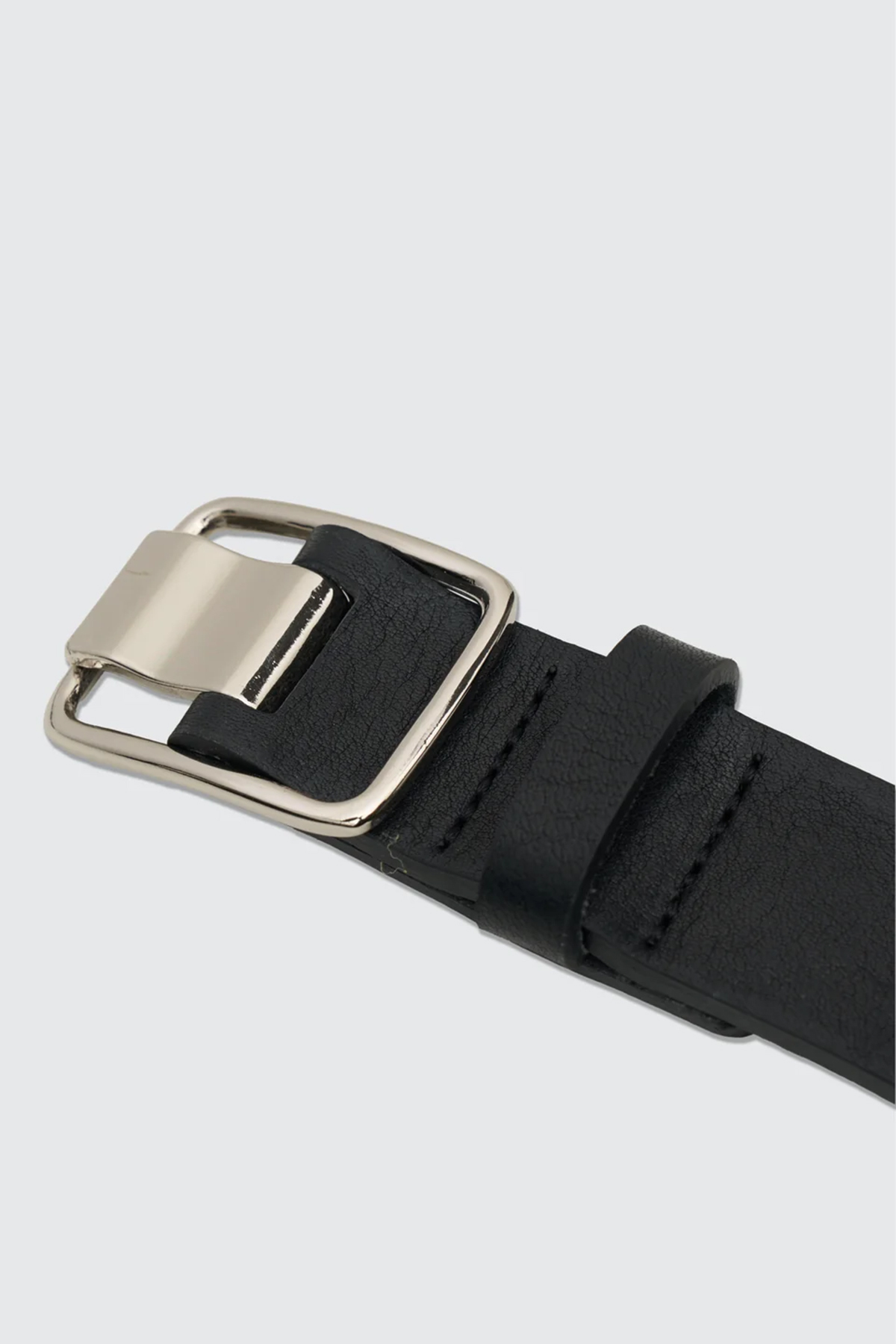 YOKE WIDE LEATHER BELT