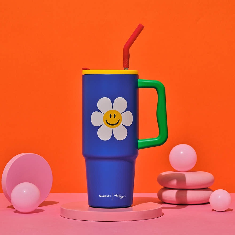 WIGGLE WIGGLE X GLASSLOCK Portable Tumbler 900ml