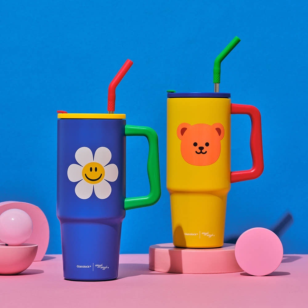 WIGGLE WIGGLE X GLASSLOCK Portable Tumbler 900ml