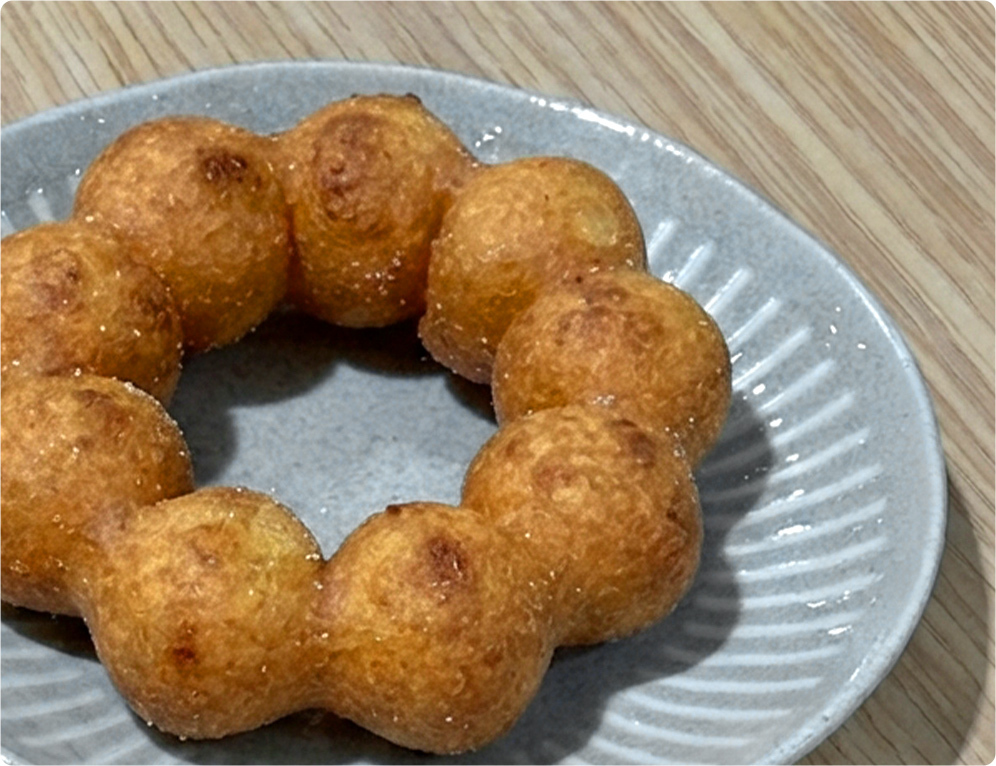免炸麻糬甜甜圈