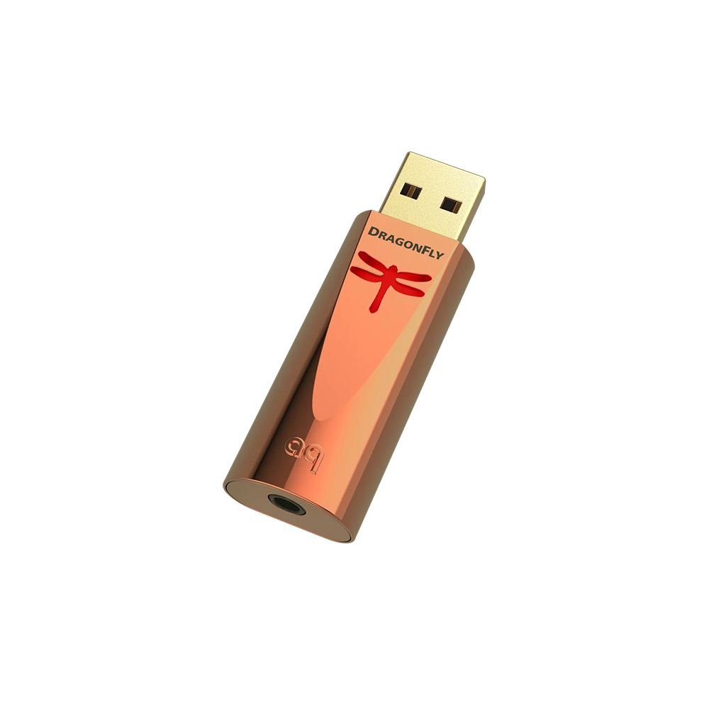 Audioquest | DragonFly Copper USB DAC 銅蜻蜓 USB 數位類比轉換器 / 耳機擴大 (赤蜓)