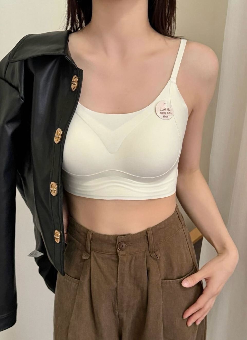 胸型乳膠罩杯小可愛 1613