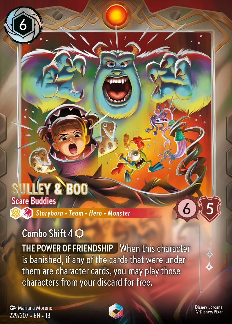 229/207 EN 13 Sulley & Boo（Scare Buddies）