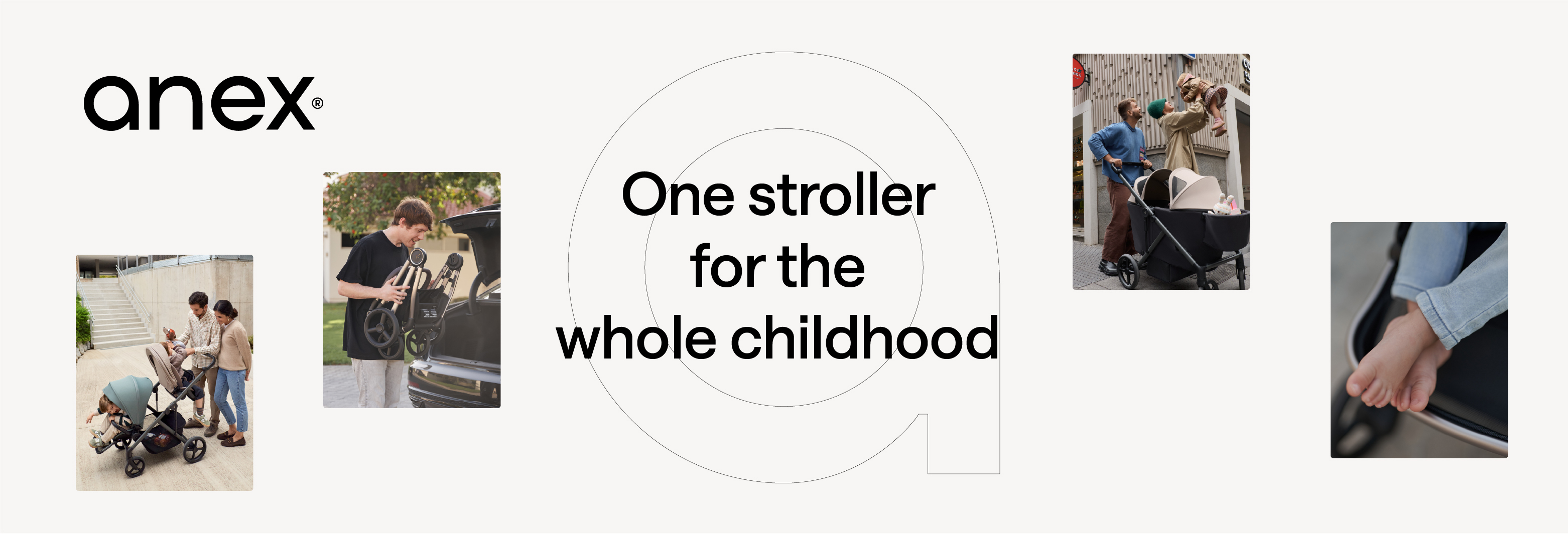 anex One stroller for the whole childhood
