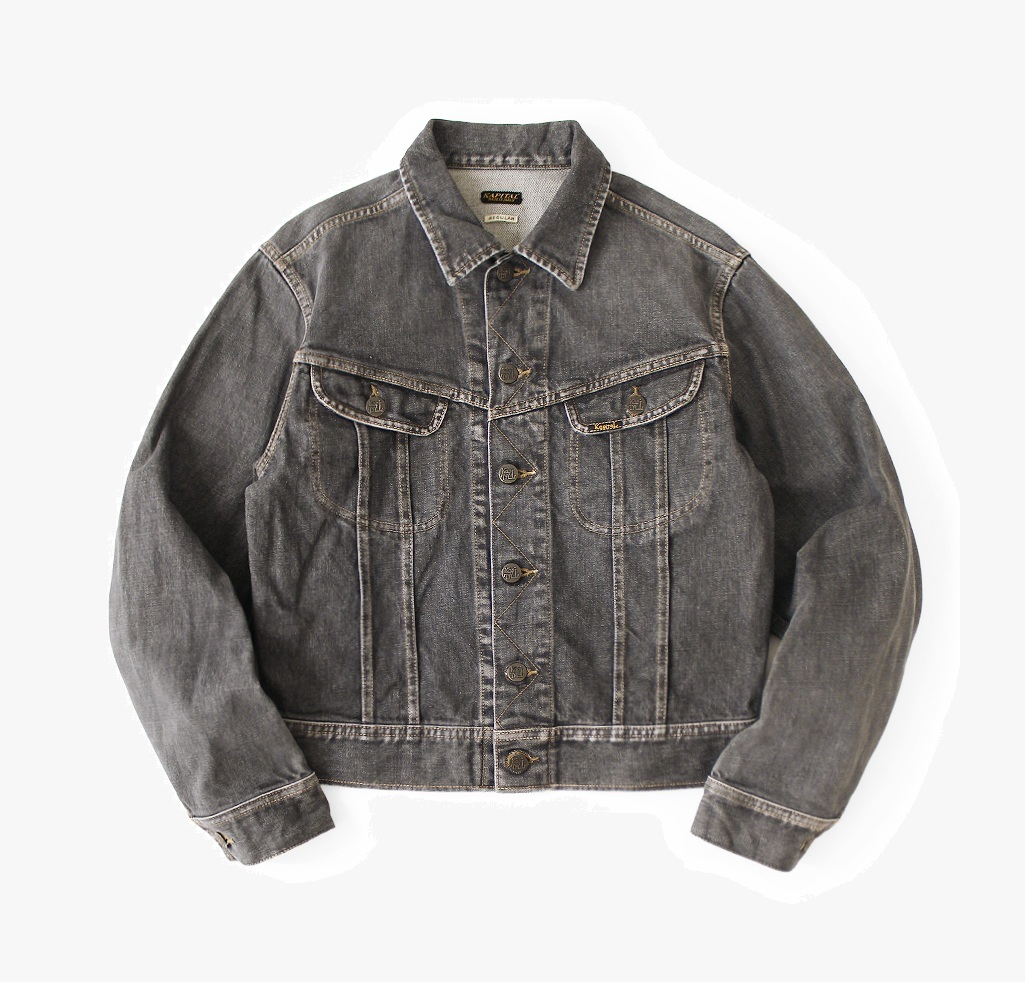 KAPITAL 2026 14oz Black Denim Westerner Regular - PRE ORDER ITEM (預訂中)