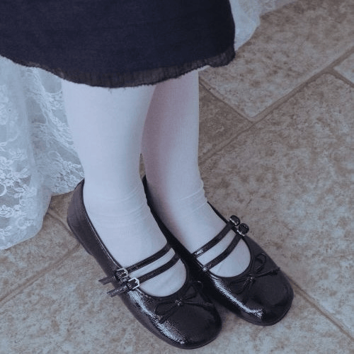 Rockfish Weatherwear｜SQUARE TOE TWO STRAP MARYJANES(ENAMEL) [5 colors]