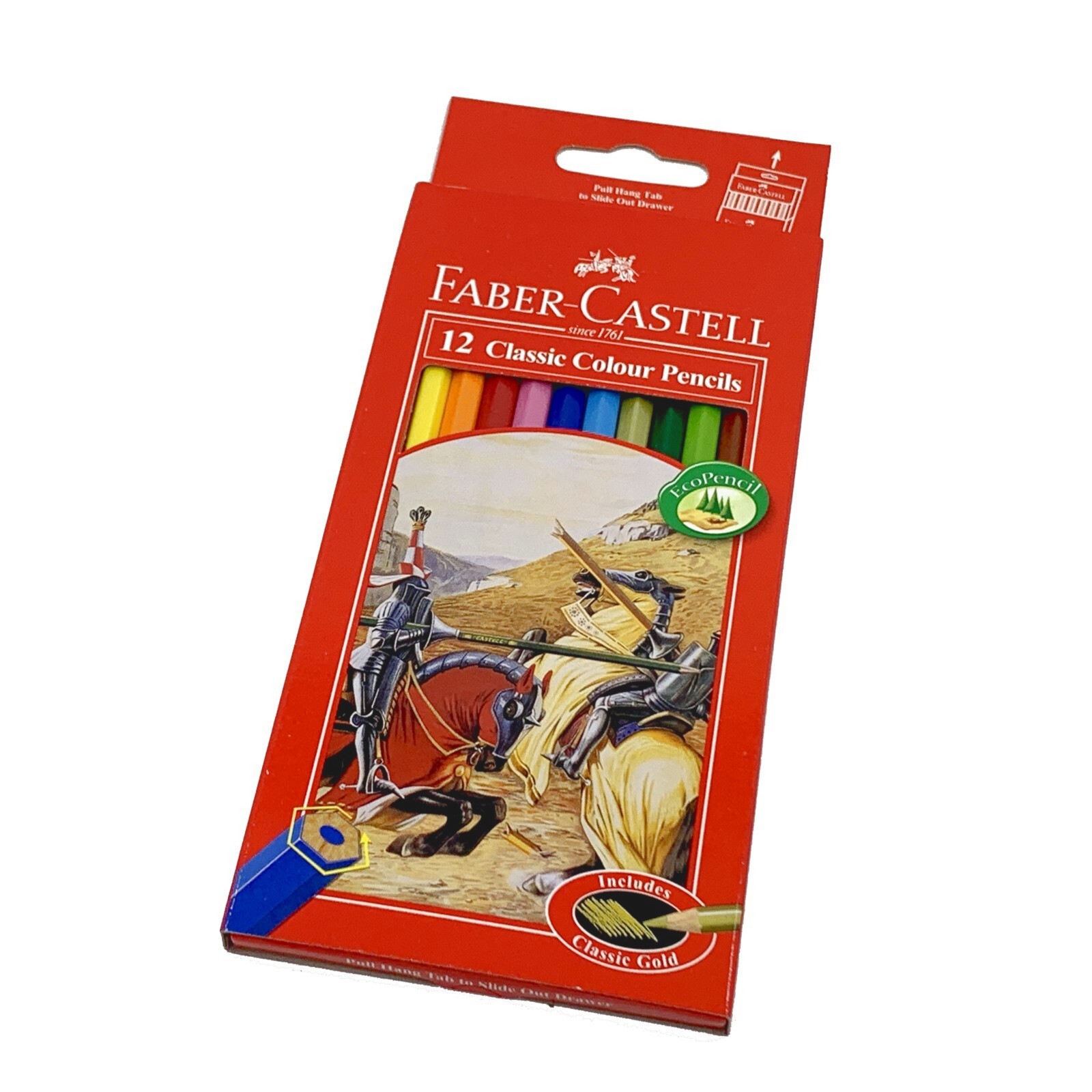 German 12 Classic Colour Pencils (paper box) #115852《Original Authorized》