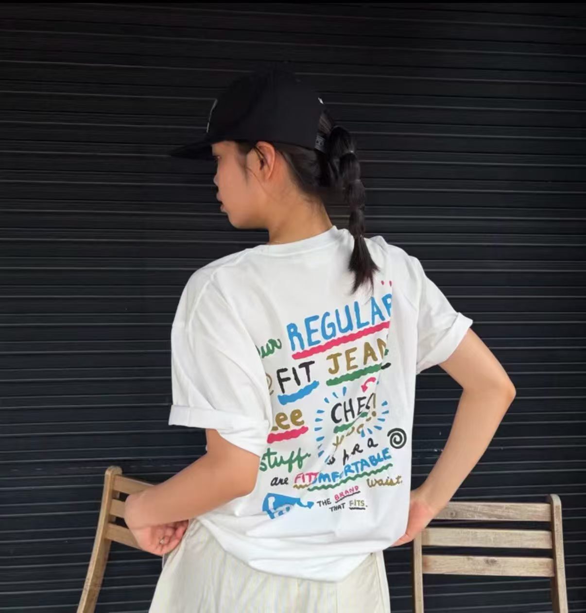 韓國代購 LEE 男女同款TOP LE2602ST09