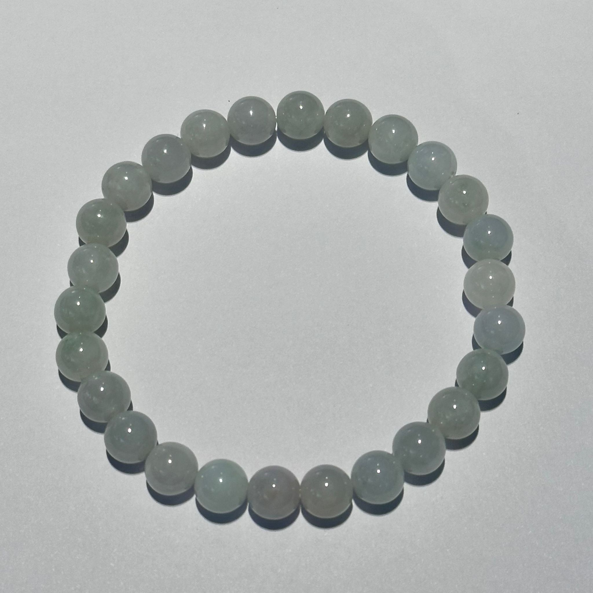 HKAG0902-102 小清新7.5mm天然緬甸A貨翡翠 (A102)