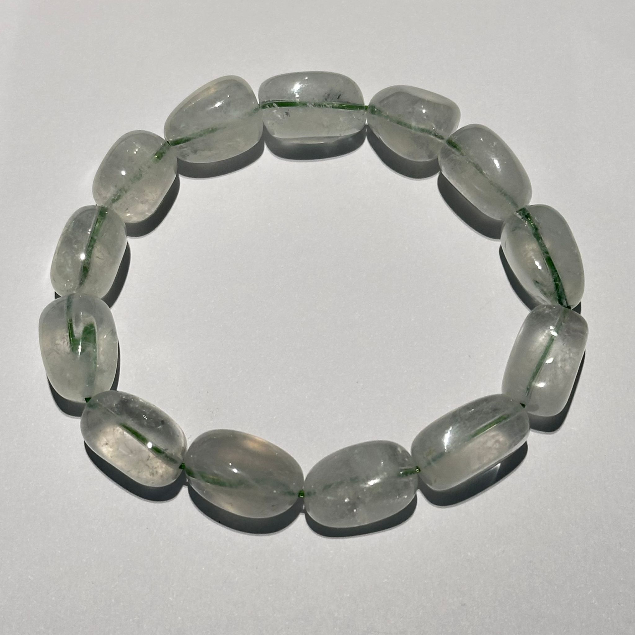 HKAG0902-117 白水晶隨形珠17x11mm (A117)