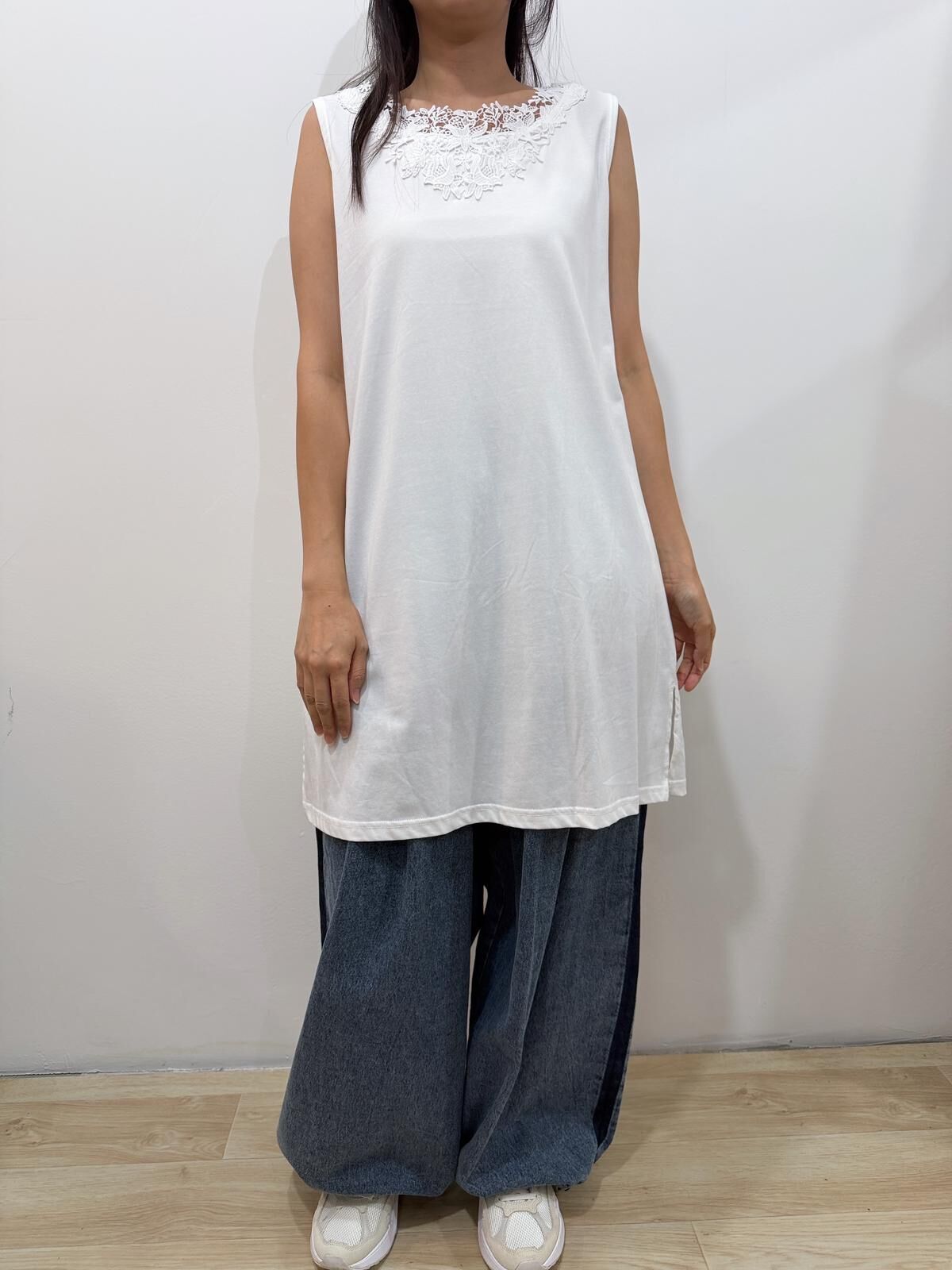 MMO 接觸冷感 LACE 長背心打底