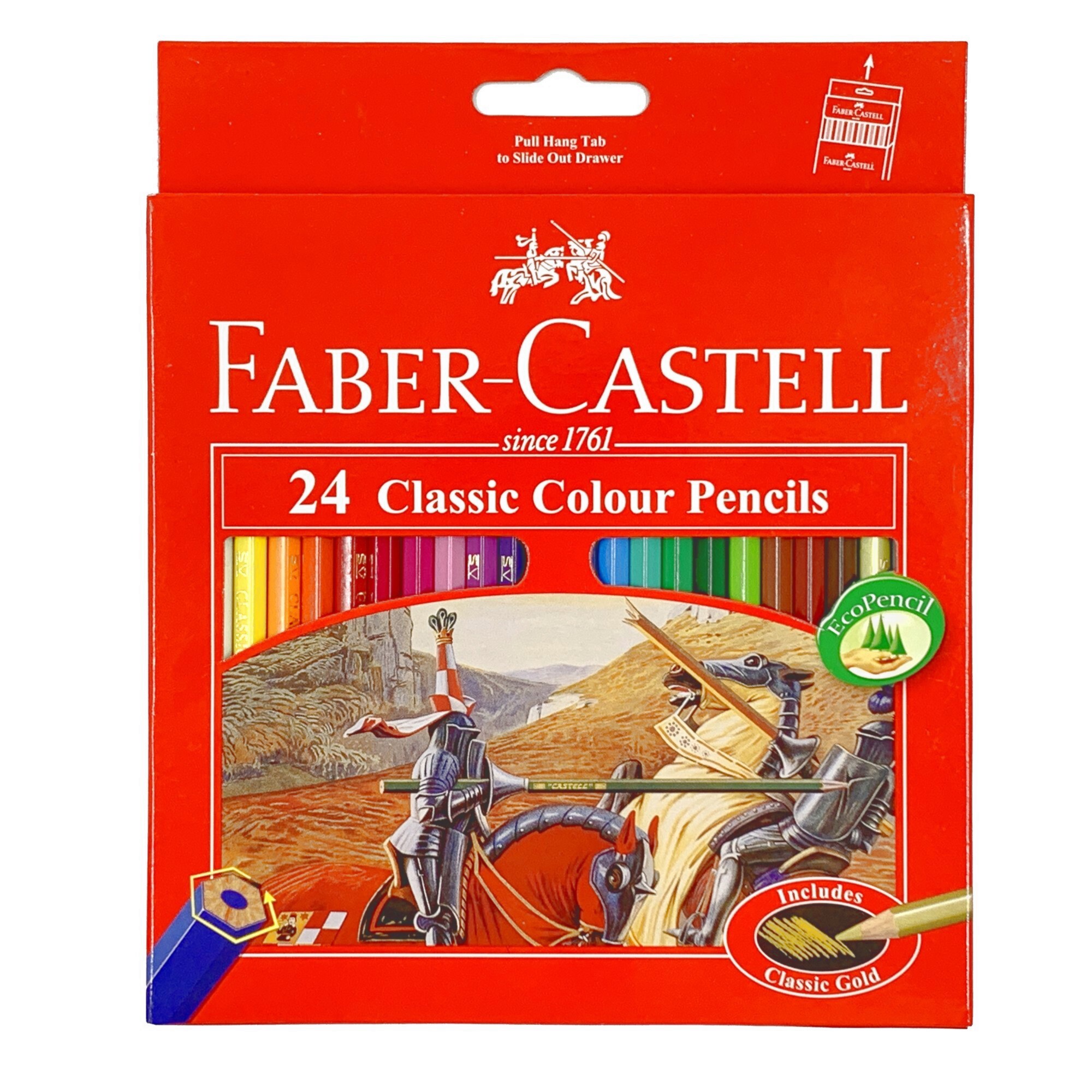 German 24 Classic Colour Pencils (paper box) #115854《Original Authorized》