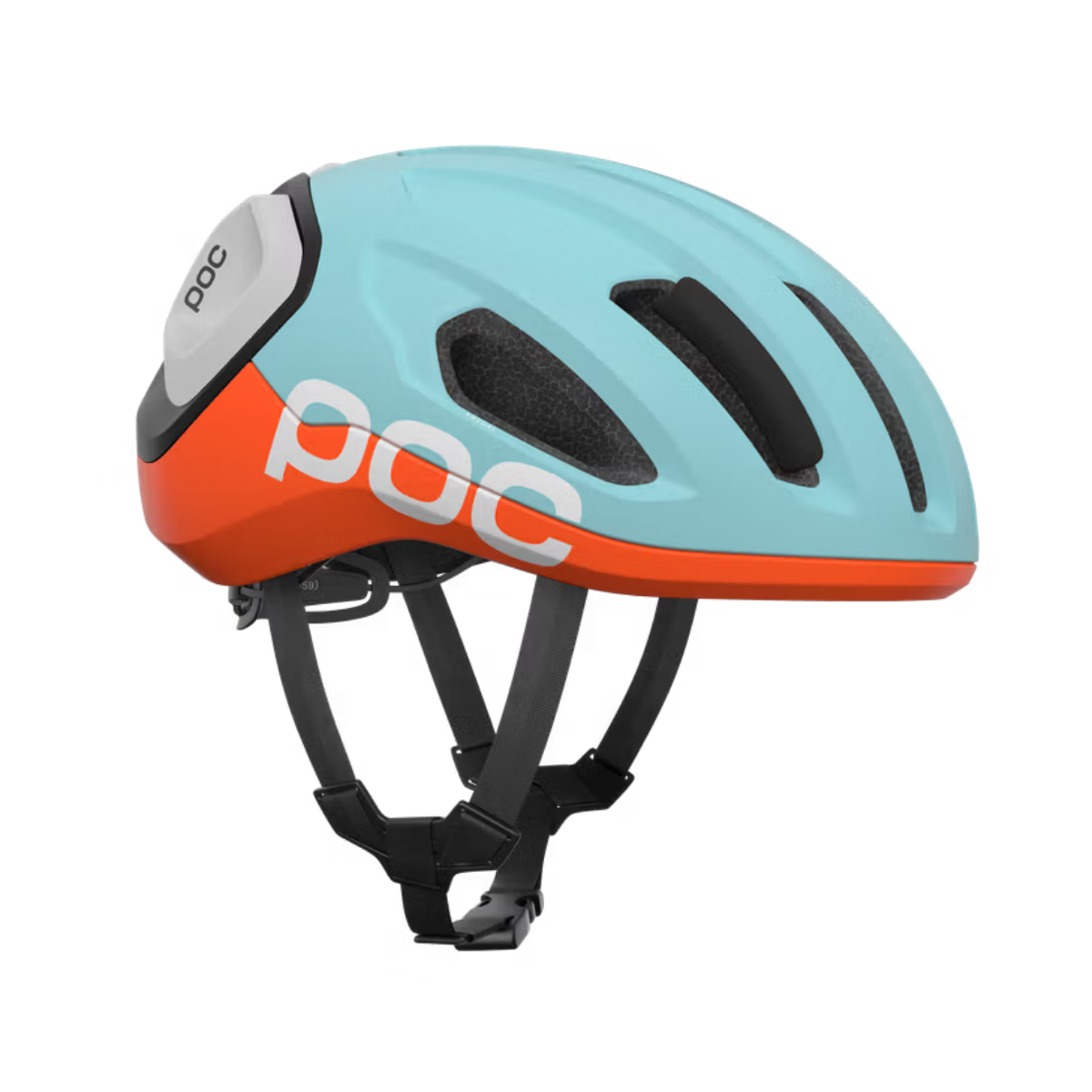 【POC】Amidal MIPS 公路車安全帽 / Indicolite Blue Matt/Carnelian Orange Matt