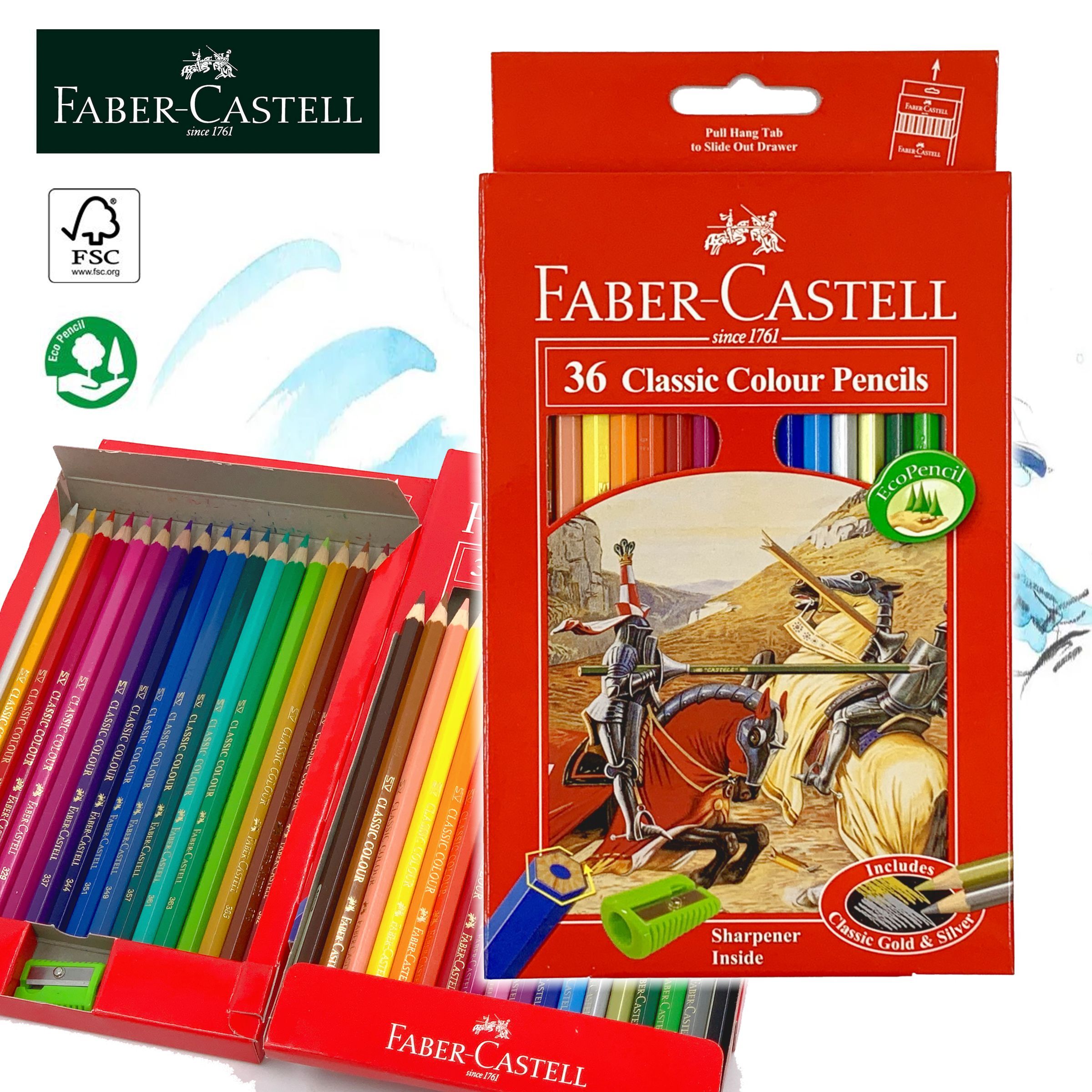 German 36 Classic Colour Pencils (paper box) #115856《Original Authorized》