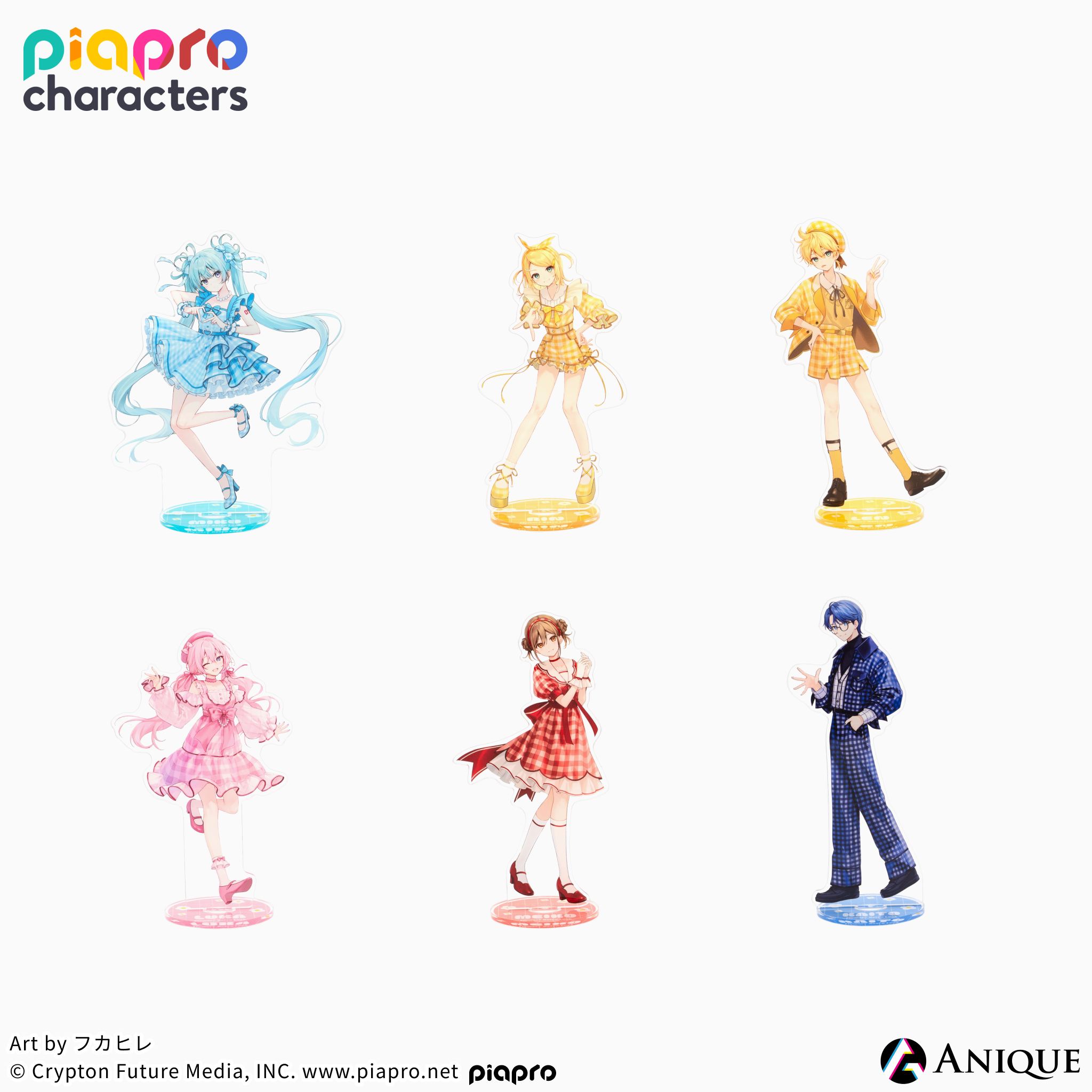 《Piapro Characters》【Flower*Retro Look】壓克力立牌