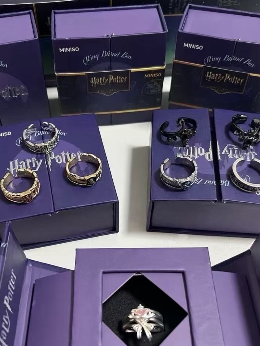 Harry Potter 哈利波特 主題戒指盲盒
