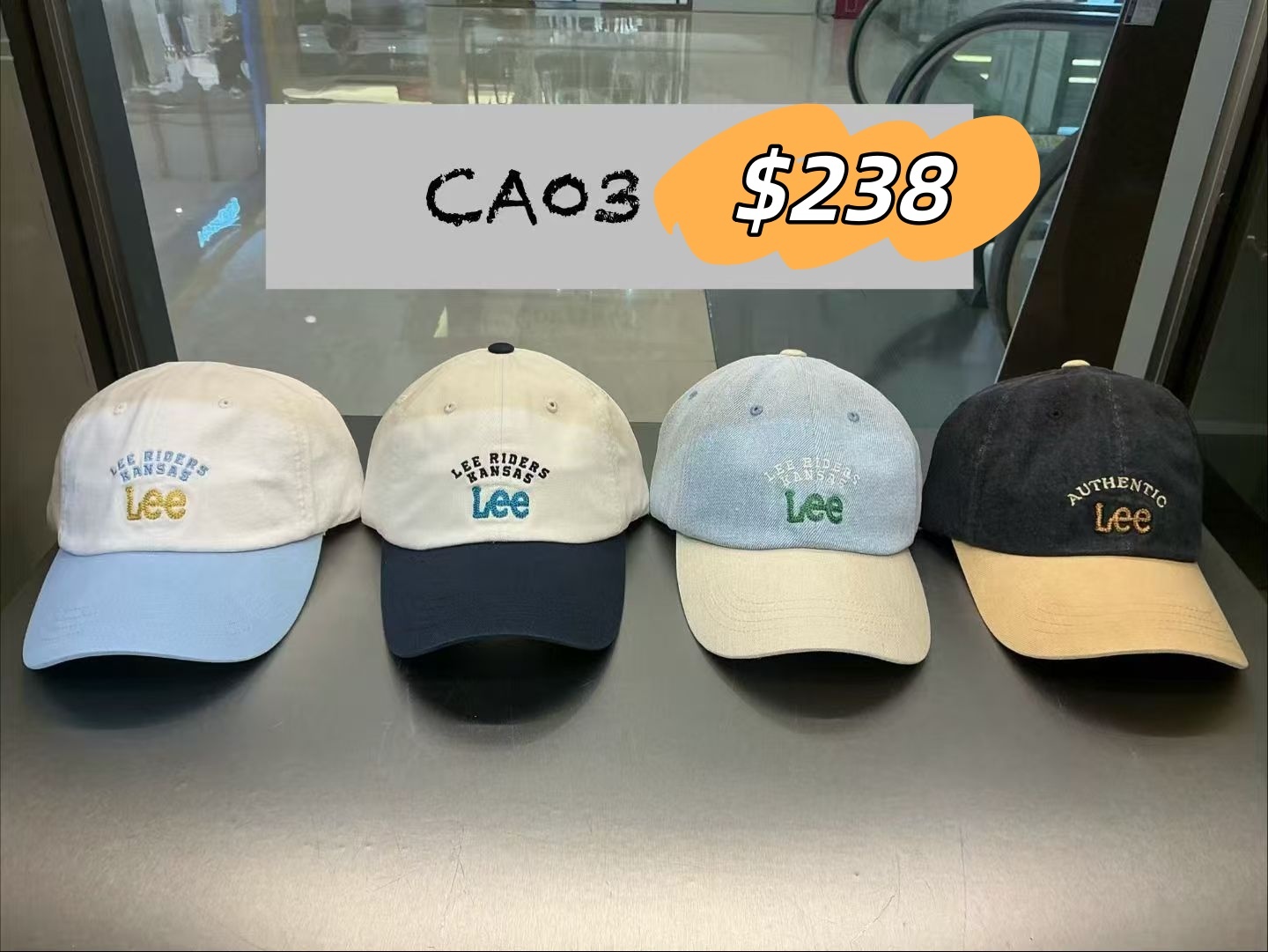 韓國代購 LEE 新款CAP帽 CA03