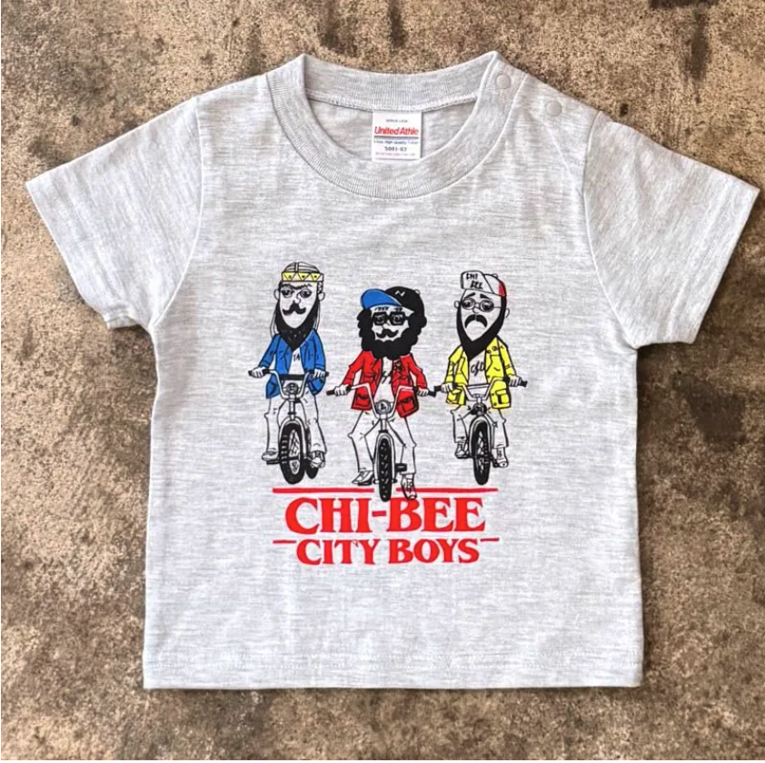 日本ChiBee Off We Ride! KID插畫短Ｔ