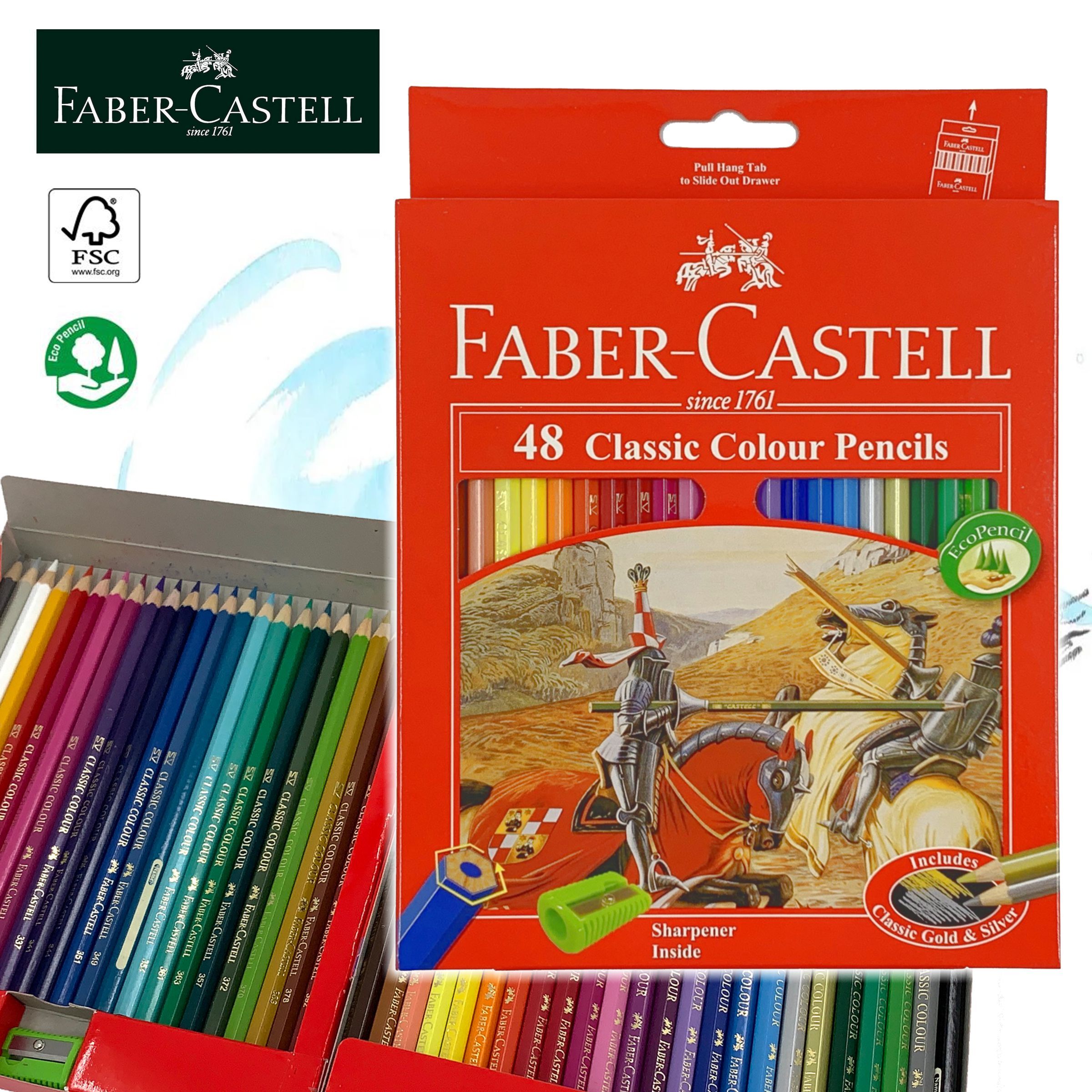 German 48 Classic Colour Pencils (paper box) #115858《Original Authorized》