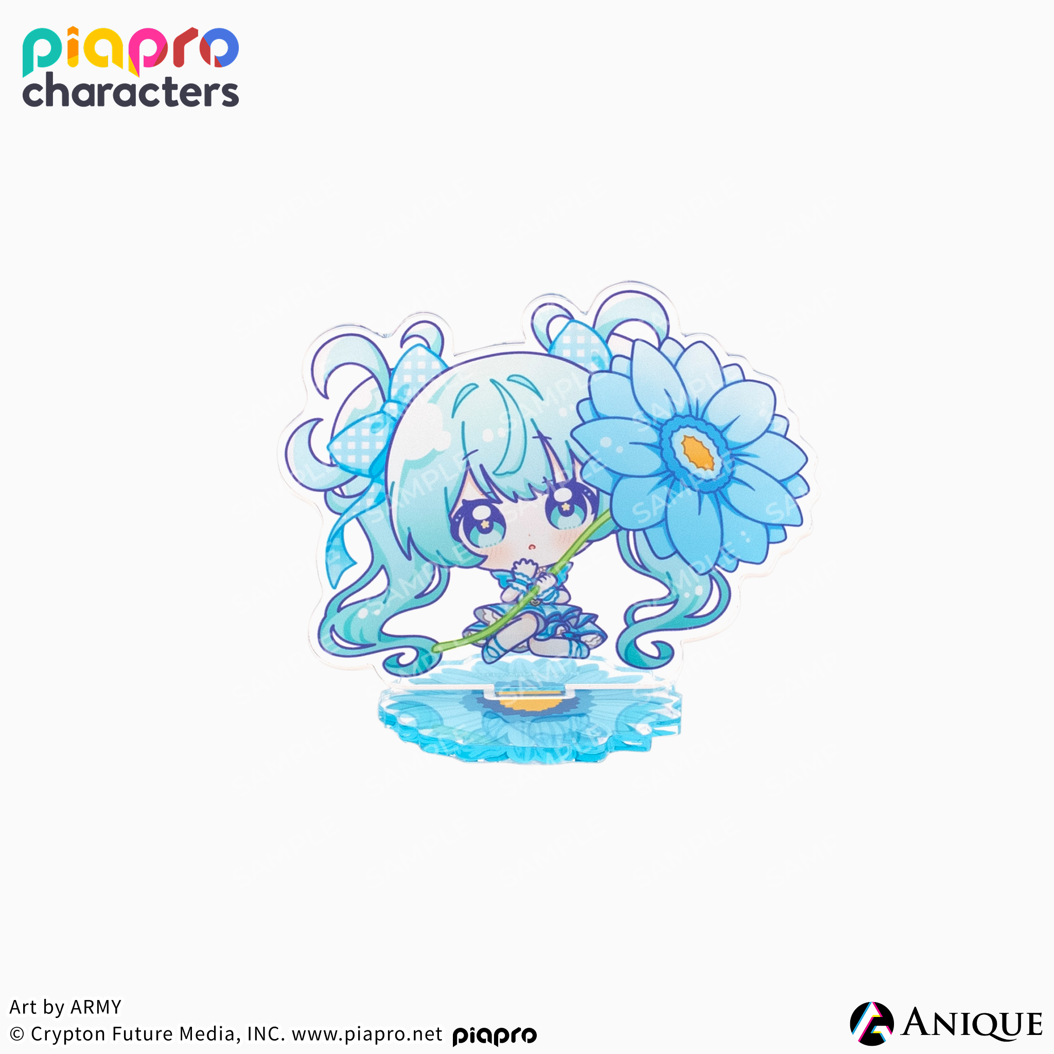 《Piapro Characters》【Flower*Retro Look】Q版壓克力立牌