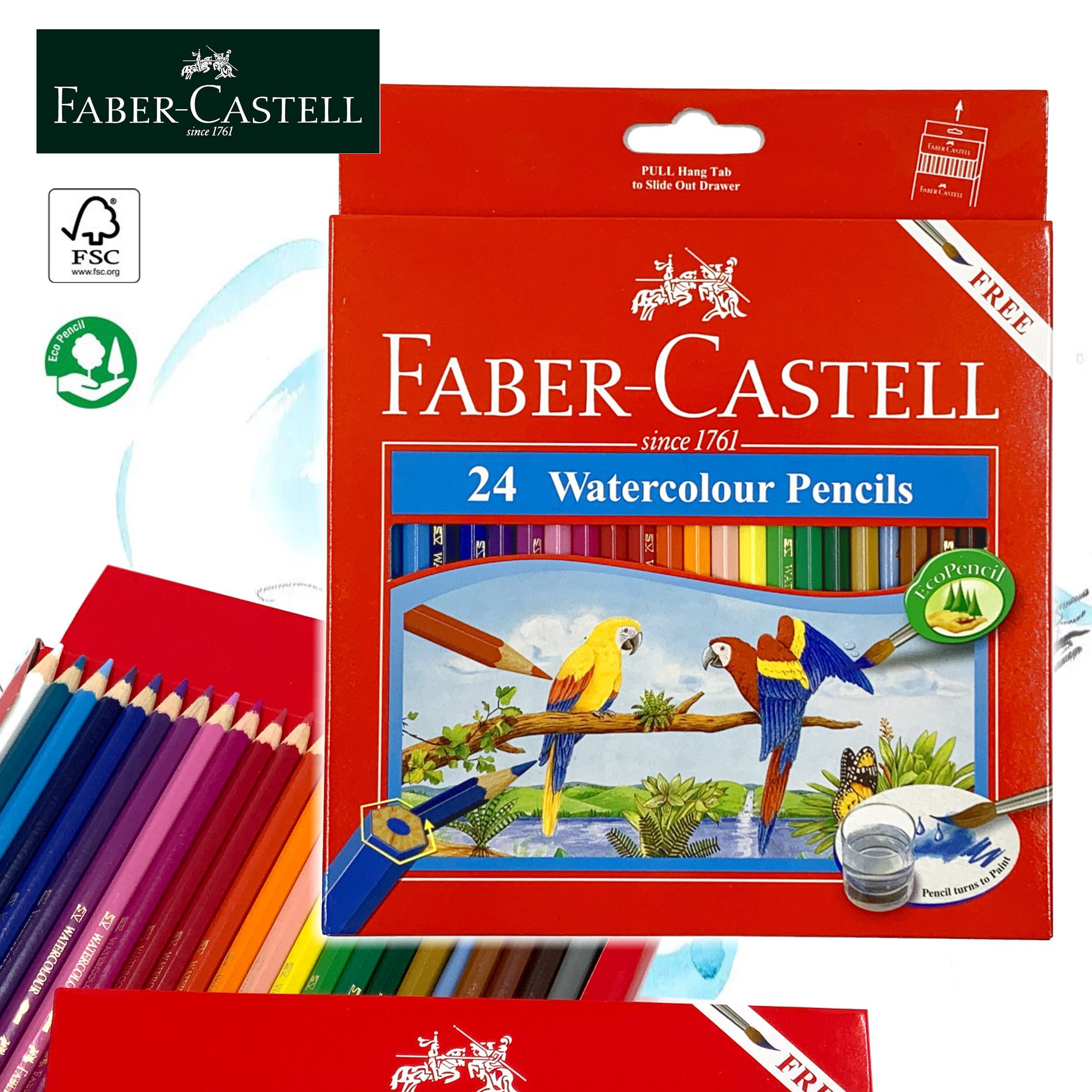 German 24 Watercolour pencil Parrot (paper box) #114464《Original Authorized》