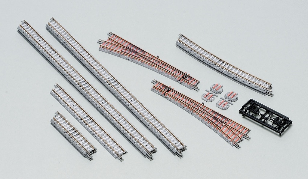 Tomix 91025 N Scale Track set siding set (Track pattern B)
