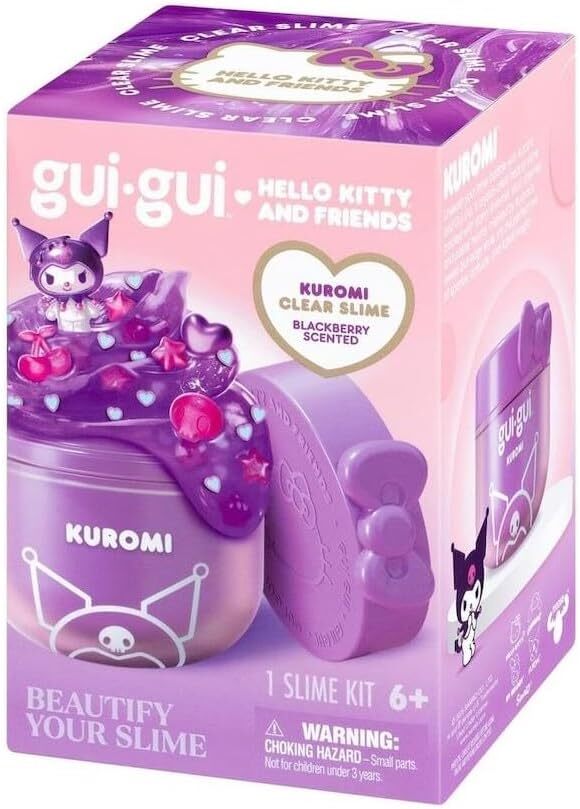 GUI GUI瑰瑰史萊姆-Hello Kitty and Friends-酷洛米