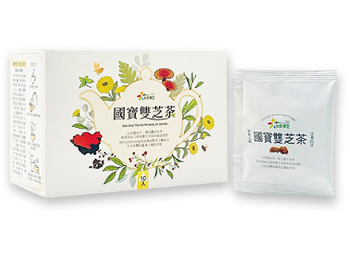AD260902 - Y16-國寶雙芝茶 2.5Gx10入/盒-EXP:2028.10.15