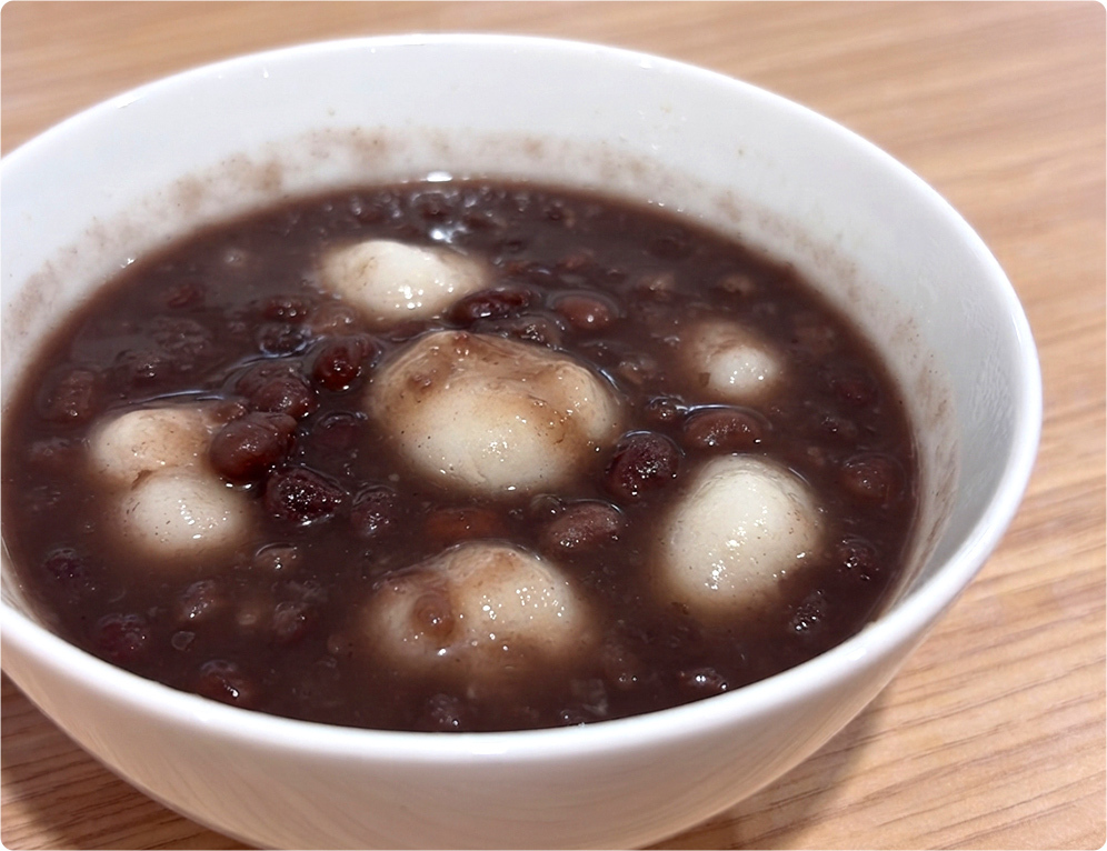 麻糬紅豆湯