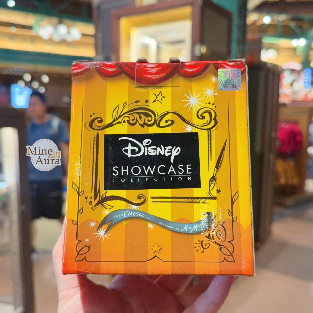 Q版 時鐘管家 葛士華 Cogsworth clock 擺飾品 美女與野獸 Beauty and the Beast -上海迪士尼樂園