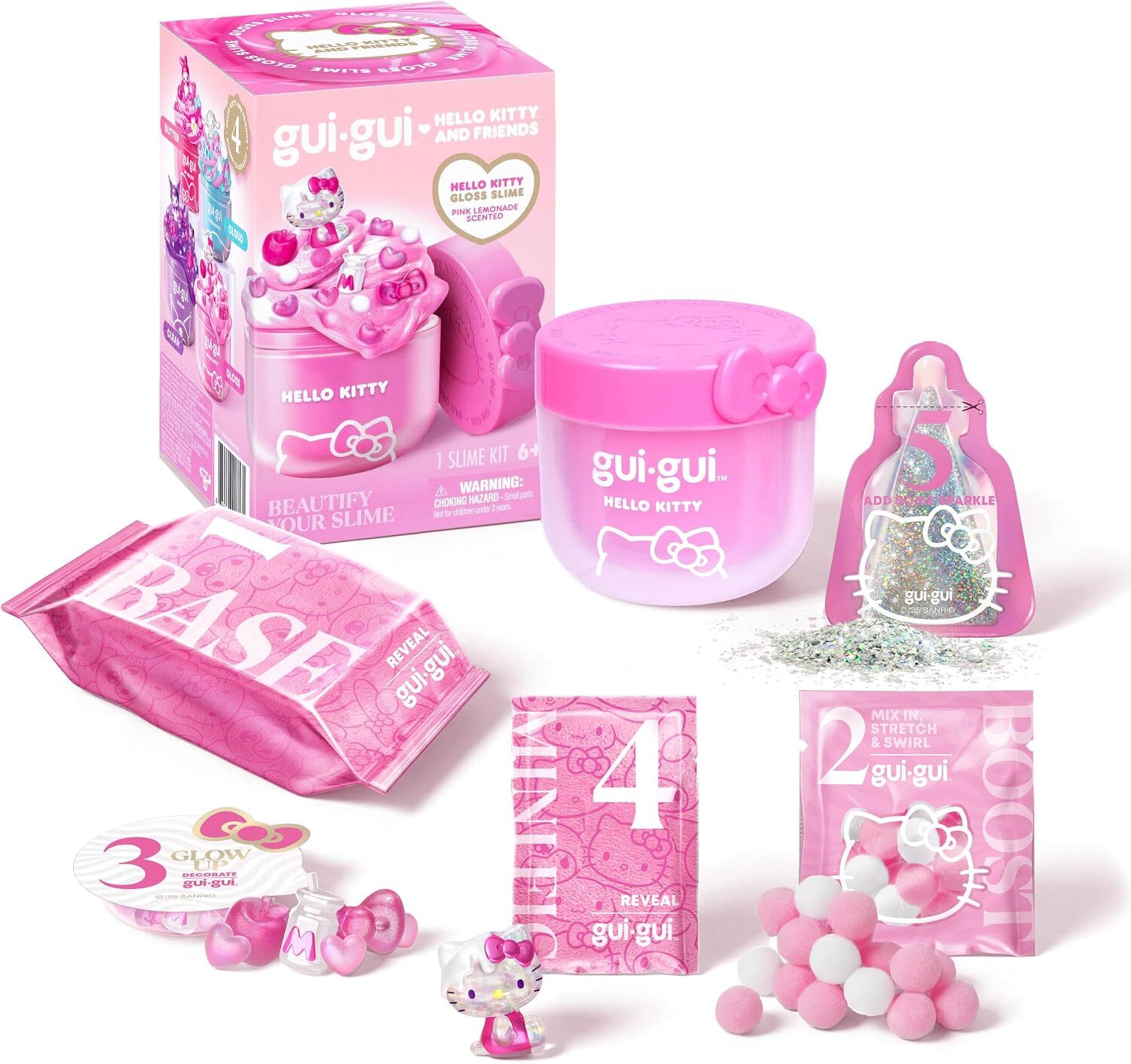 GUI GUI瑰瑰史萊姆-Hello Kitty and Friends-Hello Kitty