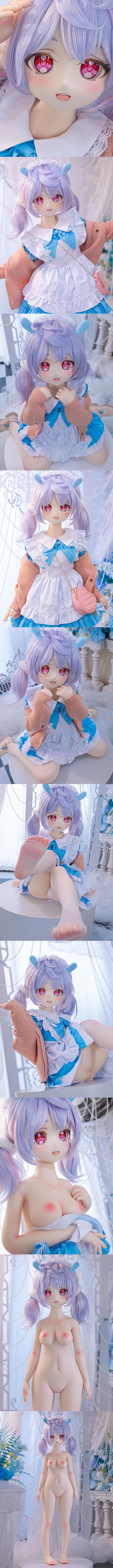魔物姬娃娃 115cm 中胸 希希 矽膠頭+矽膠身體 mwgirl acg cartoon anime silicone sex doll