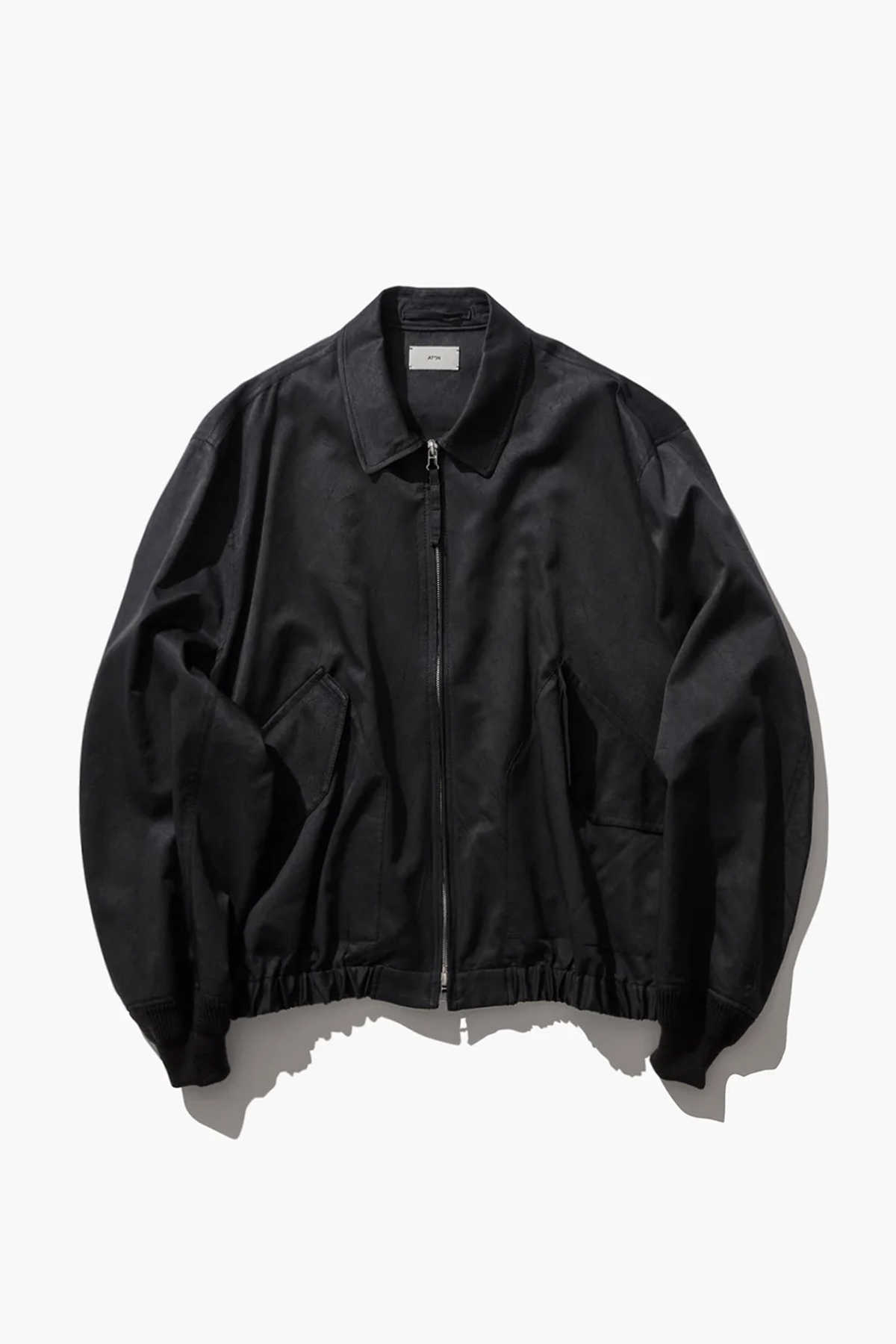 ATON CRISPY TWILL FLIGHT JACKET