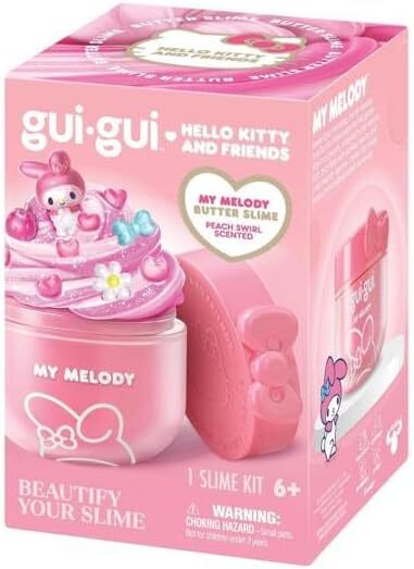 GUI GUI瑰瑰史萊姆-Hello Kitty and Friends-美樂蒂