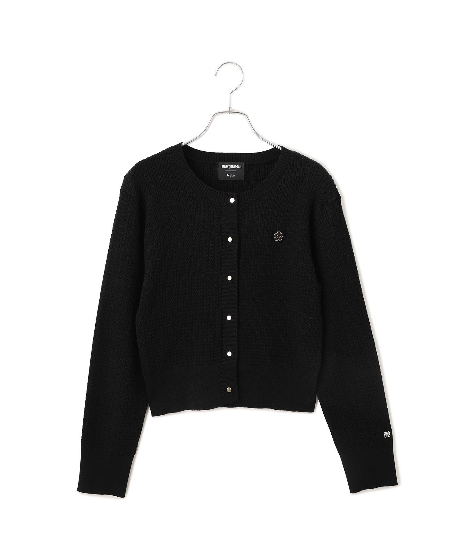 MARY QUANT x VIS / Daisy Motif Cardigan