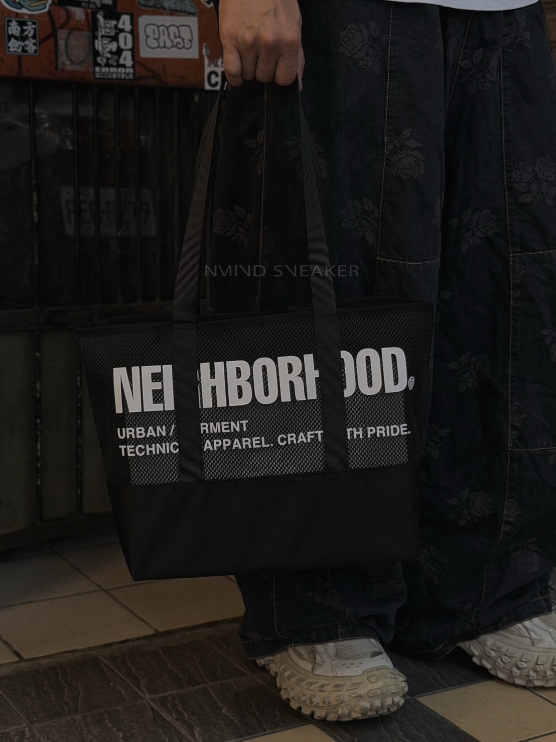 〈快速出貨〉NEIGHBORHOOD NBHD MESH TOTE BAG