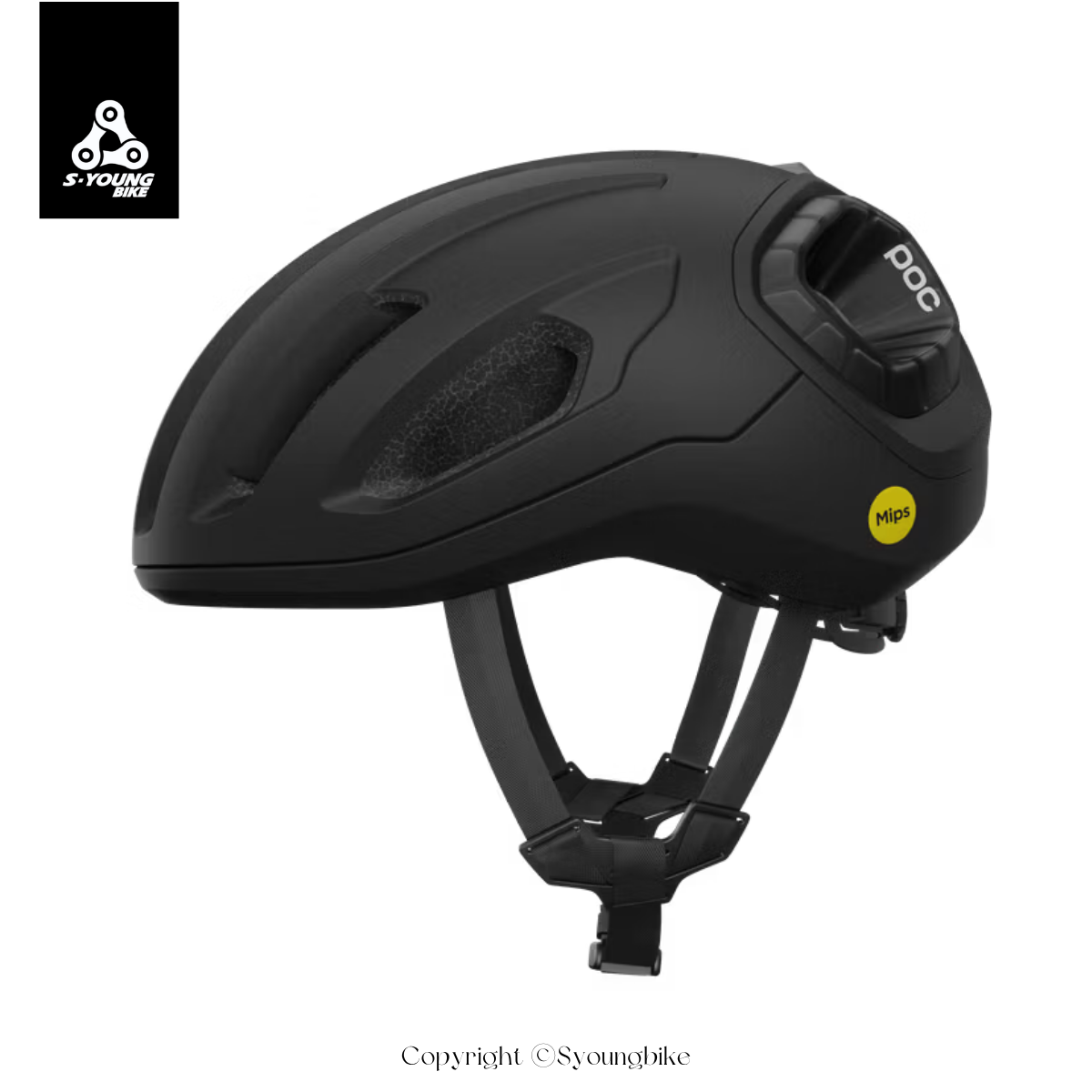 【POC】Amidal MIPS 公路車安全帽 Uranium black matt