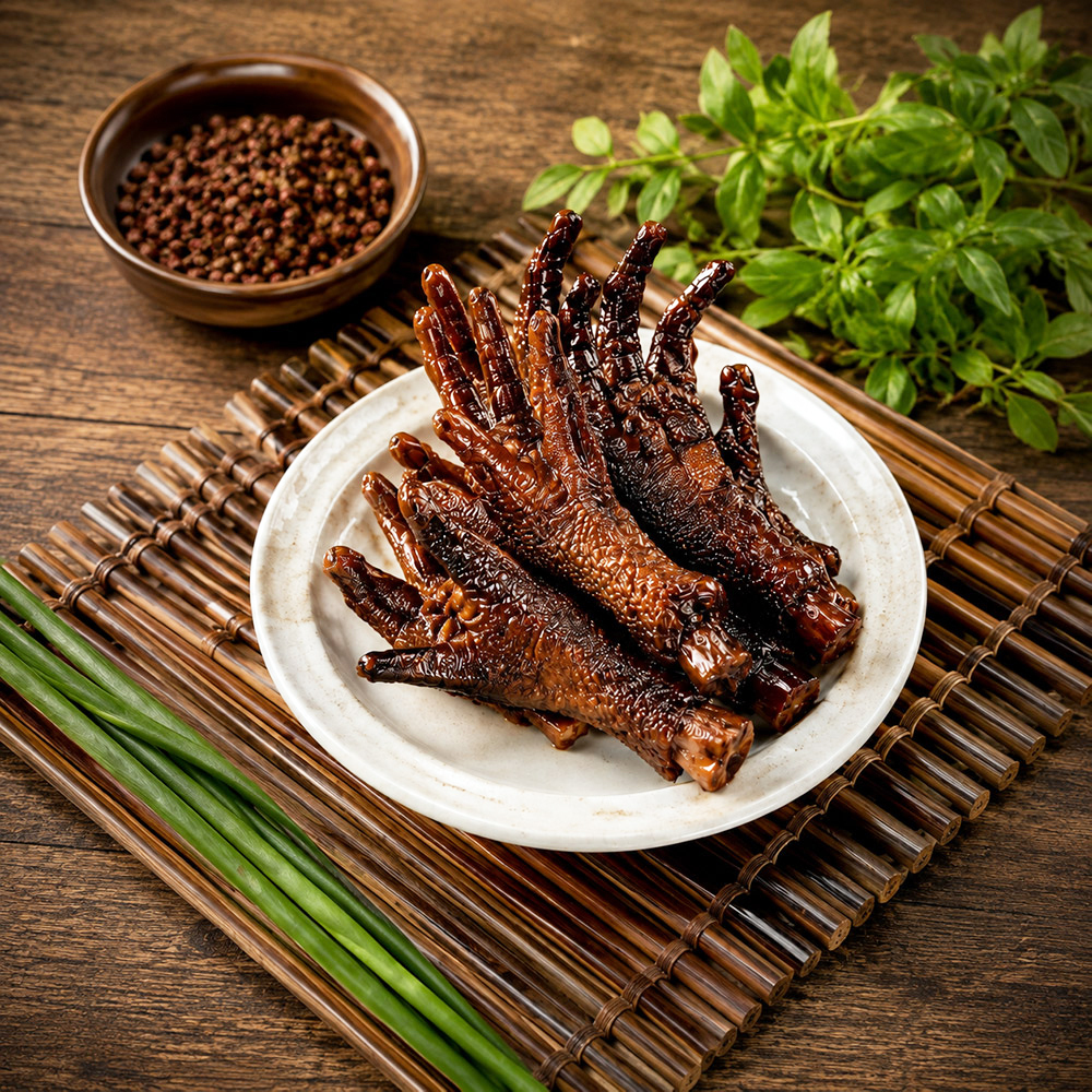 【波霸櫻桃鴨】秘製醬香大土雞腳｜嚴選放養土雞｜肉厚Q彈滷雞腳｜冰鎮滷味
