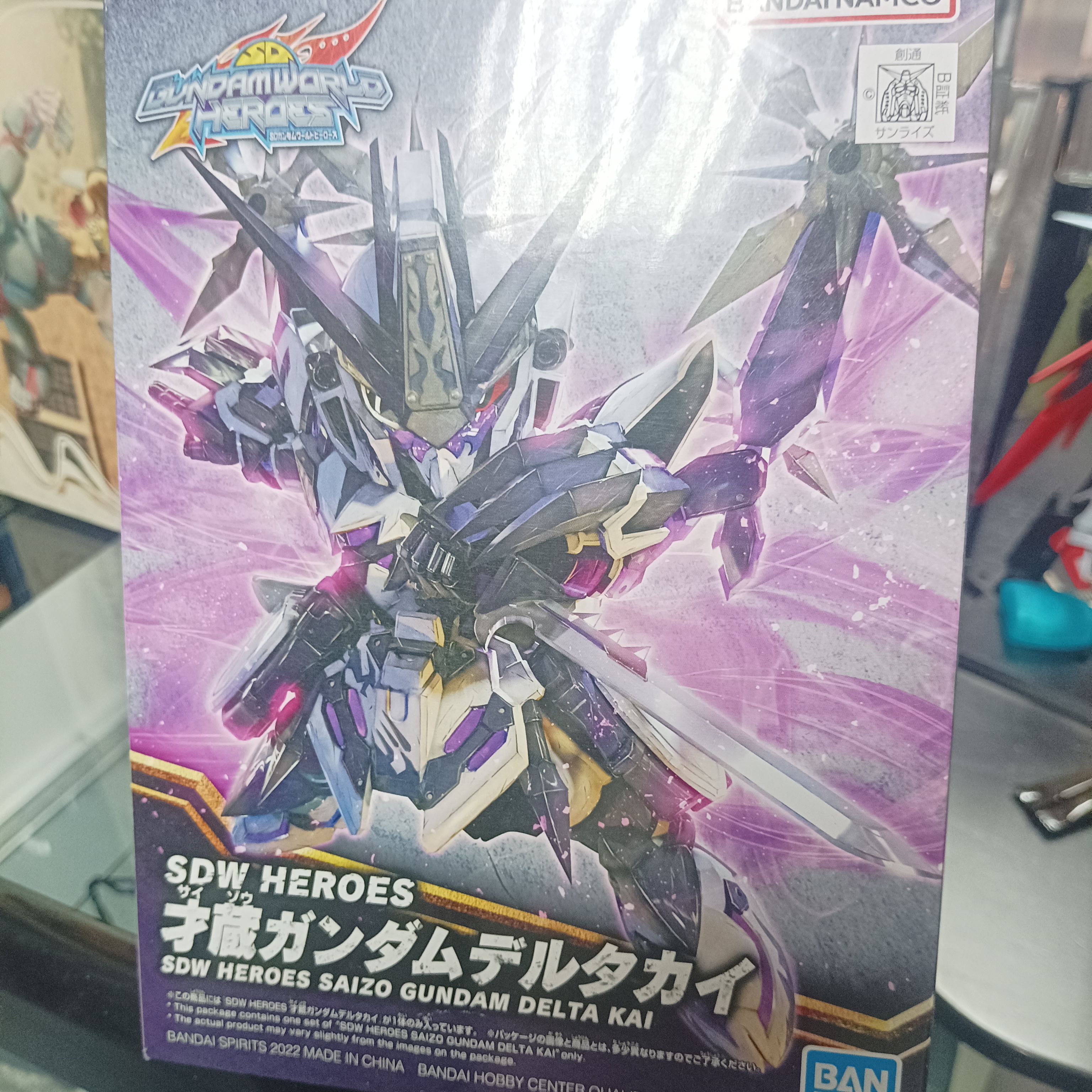 寄賣-GUNDAM-SDW Heroes 才藏 Gundam Delta 改