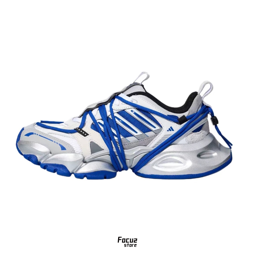 【Focus Store】預購 Adidas XLG Runner 2.0 FOS "Blue White" 機甲鞋 藍白 LA7035