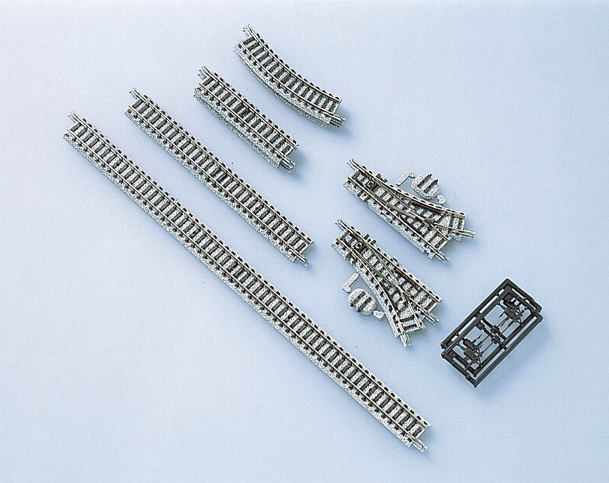 Tomix 91082 N Scale Mini rail set Turn out set (Track pattern MB)