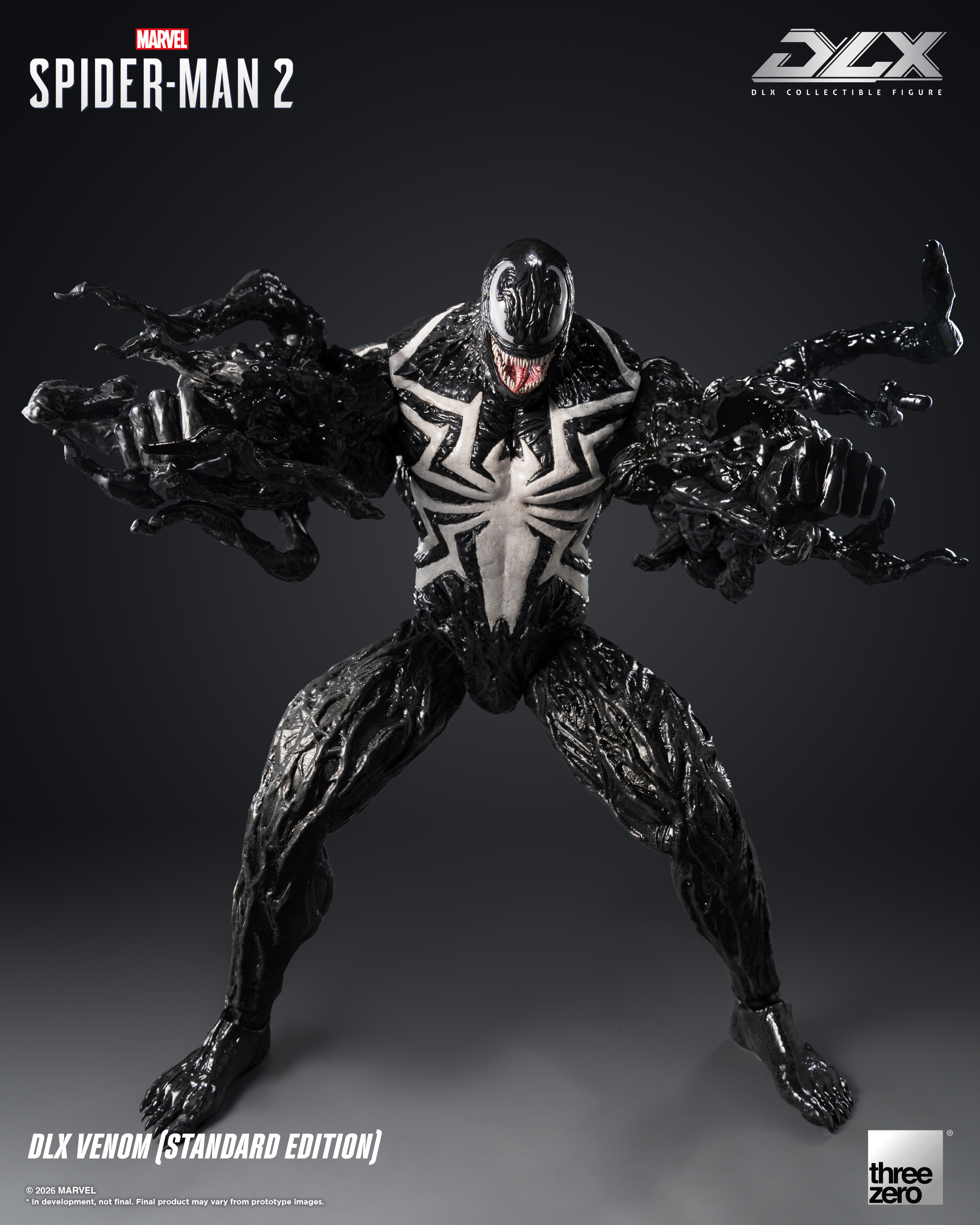 [訂金] (本地包郵) Threezero 漫威蜘蛛俠2 DLX 猛毒（標準版）