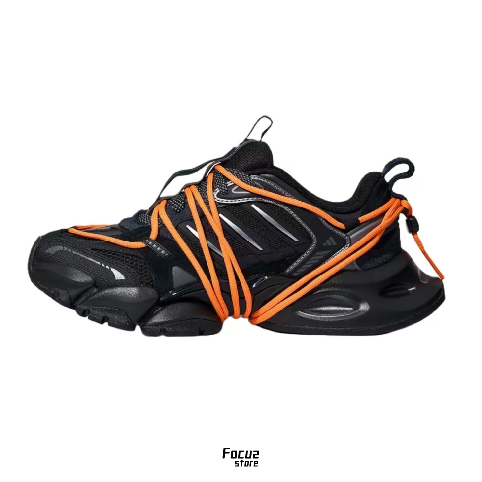 【Focus Store】預購 Adidas XLG Runner 2.0 FOS "Black Orange" 機甲鞋 黑橘 LA7034