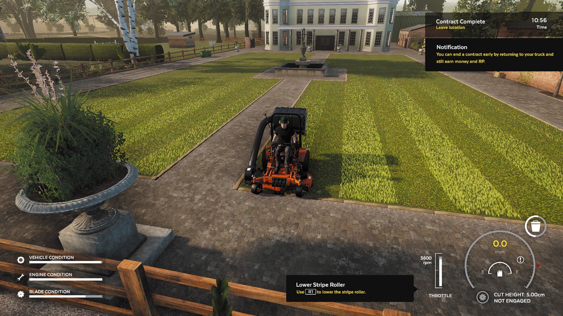 PS5 Lawn Mowing Simulator