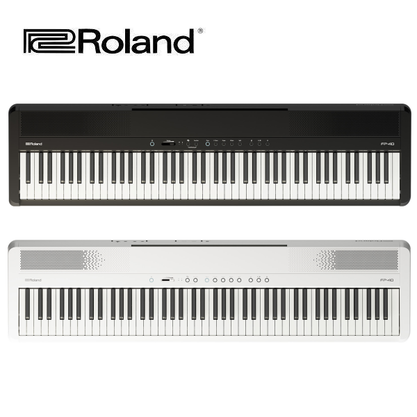 【預購】Roland FP40 電鋼琴 黑白雙色 原廠公司貨【宛伶樂器】