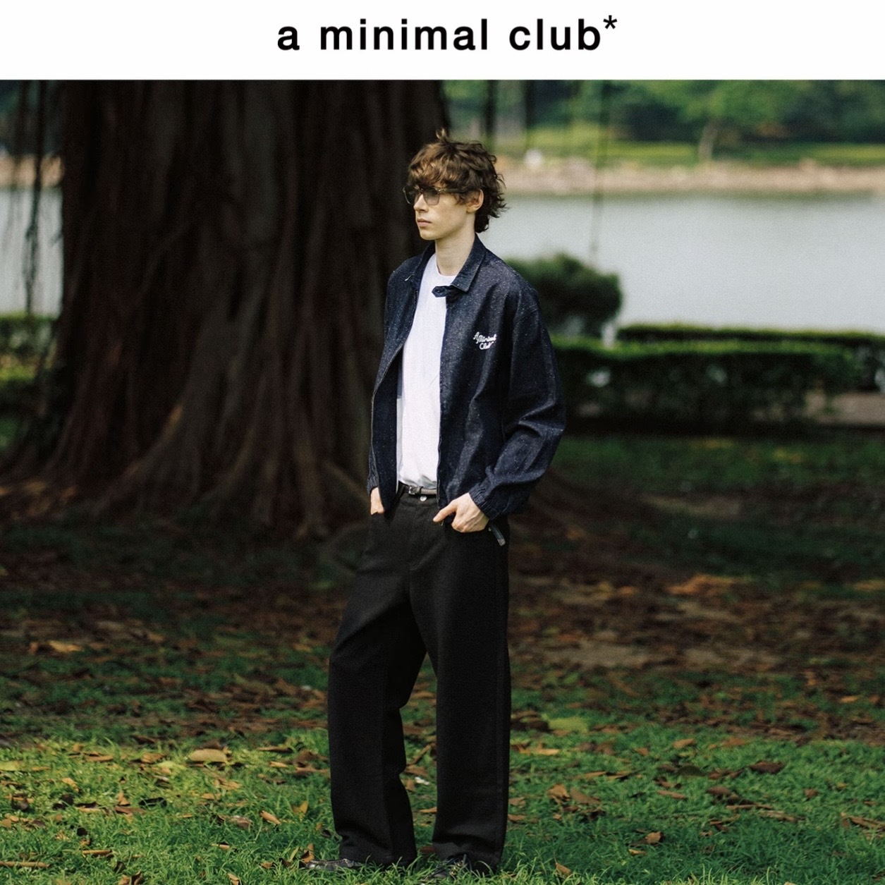 A MINIMAL CLUB PANTS BLACK AM61DT06BK