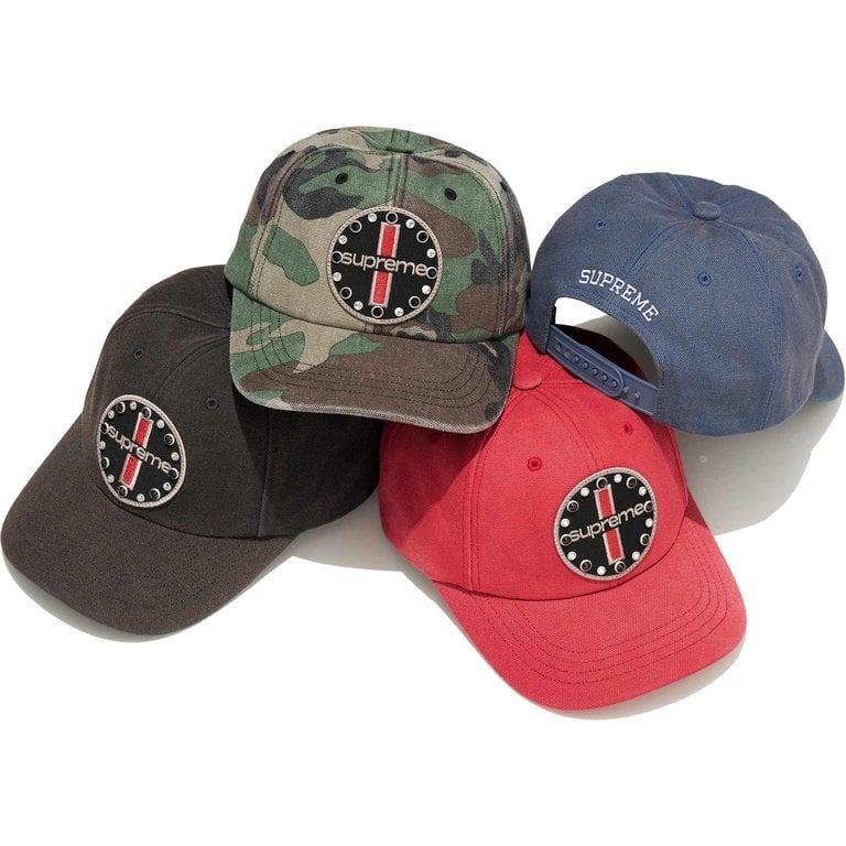 2026AW SUPREME Garage 6-Panel 水鑽 貼布 復古 帽子 現貨