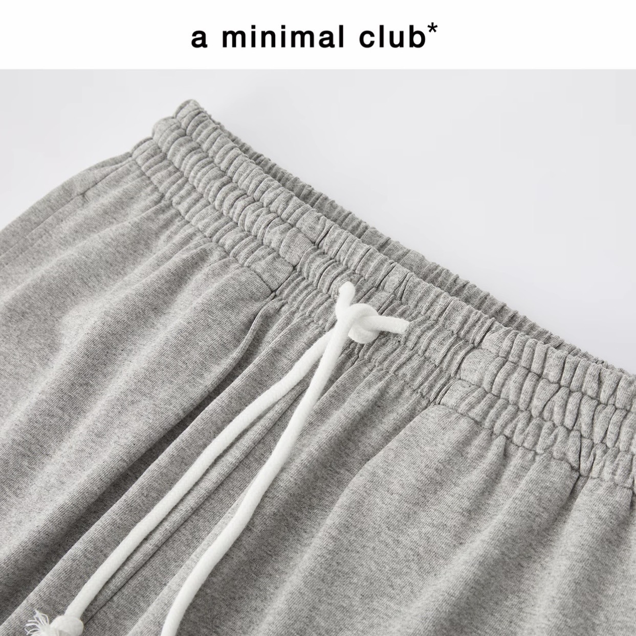 A MINIMAL CLUB PANTS BLACK AM61SP02GY