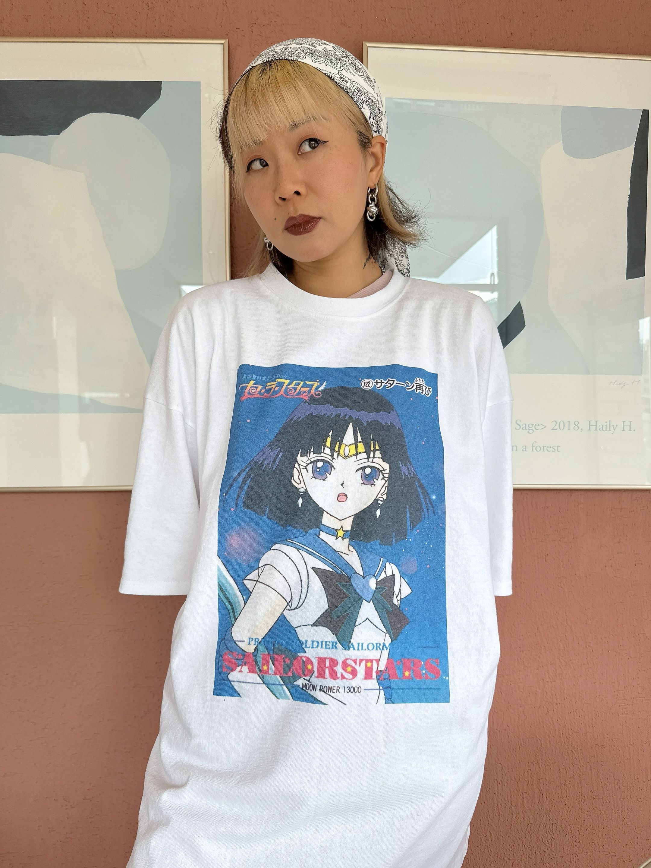 "SAILORSATURN" T-shirt